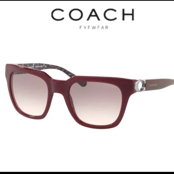 Coach HC 8240 Bordo Luxottica Group Milano Sunglasses Coach Cad33 HC8422U 5870/8H Sunglasses - US main image 2